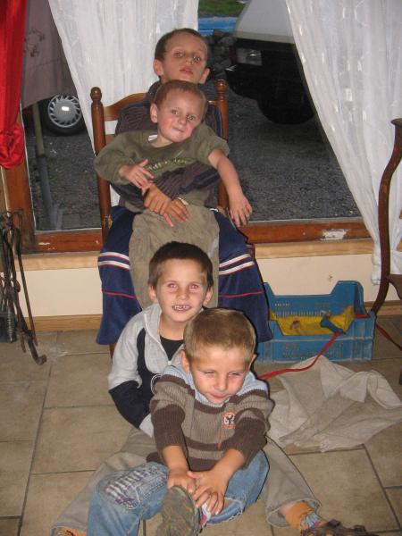 mes 4 bébé